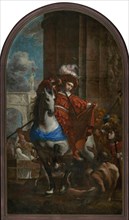 Saint Martin and a beggar, after 1650.