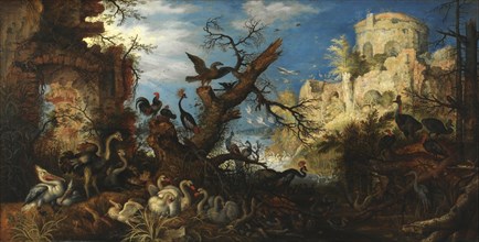 Lanscape with Birds, 1622.