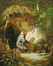 Hermit, Roasting a Chicken, 1841.