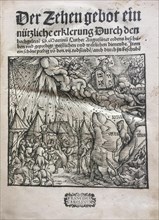 The Ten Commandments (Der Zehen gebot ein nützliche erklerung...) by Martin Luther, 1520.