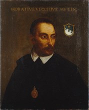 Portrait of the composer Orazio Vecchi (1550-1605), ca. 1587-1596.