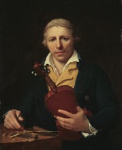 Portrait of the violin maker Nicolas Lupot (1758-1824), 1805.