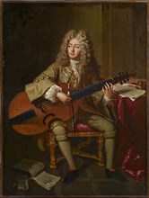 Portrait of the composer Marin Marais (1656-1728), 1704.