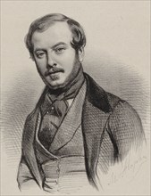 Portrait of the composer Comte Abel d'Adhémar (1812-1851).