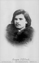 Portrait of the composer Eugène d'Albert (1864-1932).