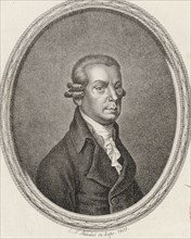 Portrait of the composer Johann Georg Albrechtsberger (1736-1809), 1803.