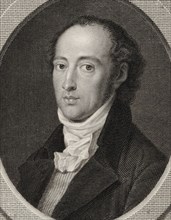 Portrait of the composer Johann Anton André (1775-1842), 1800.