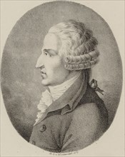 Portrait of the composer Pasquale Anfossi (1727-1797), 1817.