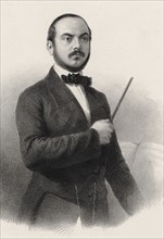 Portrait of the composer Jean-Baptiste Arban (1825-1889).