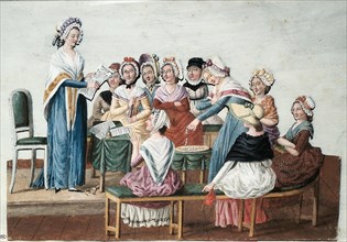 A Patriotic Women's Club, c. 1793.