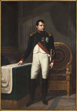 Portrait of Emperor Napoléon I Bonaparte (1769-1821) in the Uniform of Chasseurs de la Garde, 1809.