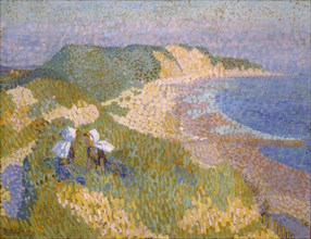 Sea and dunes at Zoutelande, 1907.