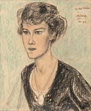 Portrait of Mme Kleijkamp-Strüben, 1919.