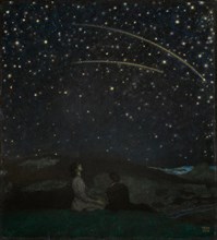 Shooting Stars (Franz and Mary Stuck), 1912.