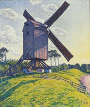 Kalf Mill in Knokke or Windmill in Flanders, 1894.