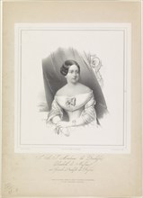 Grand Duchess Elizabeth Mikhailovna of Russia (1826-1845), Duchess of Nassau, ca 1844-1850.