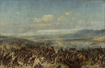 The Battle of Segesvar on 31 July 1849, Mid of the 19th cen..