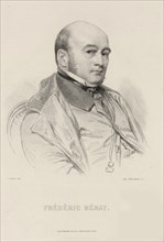 Portrait of the composer Frédéric Bérat (1801-1855).