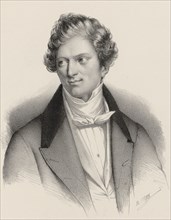 Portrait of the composer Charles-Auguste de Bériot (1802-1870), 1840.