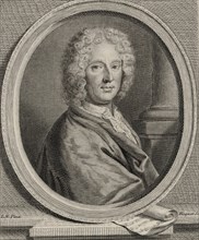 Portrait of the composer Nicolas Bernier (1665-1734), 1740.