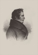 Portrait of the opera singer Heinrich Blume (1788-1856).