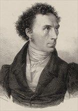 Portrait of the composer Theobald Böhm (1794-1881), 1830.