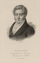Portrait of the composer François-Adrien Boïeldieu (1775-1834), 1845.