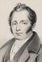 Portrait of the composer Michele Enrico Carafa (1787-1872), 1825.
