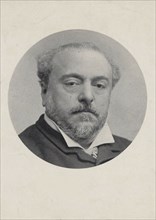 Portrait of the composer Emmanuel Chabrier (1841-1894), Early 1890s.