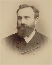 Portrait of the composer Ernest Chausson (1855-1899).