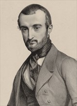 Portrait of the composer Jean Baptiste Charles Dancla (1817-1907), 1845.