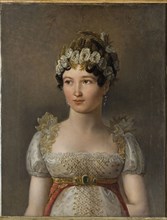 Portrait of Caroline Bonaparte (1782-1839), Princesse Française, Grand Duchess of Berg and Cleves, Q