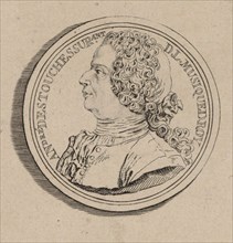 Portrait of the composer André-Cardinal Destouches (1672-1749), 1732.