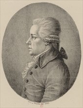 Portrait of the composer Carl Ditters von Dittersdorf (1739-1799), 1816.