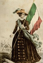 Cristina Trivulzio di Belgiojoso (1808-1871), 1848.