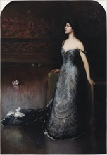 Portrait of the opera singer Lina Cavalieri (1874-1944), 1903.
