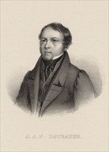 Portrait of the cellist composer Justus Johann Friedrich Dotzauer (1783-1860), 1850.