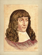 Portrait of the composer Henry Du Mont (1610-1684).