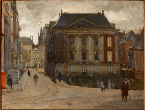 View of the Mauritshuis in The Hague.