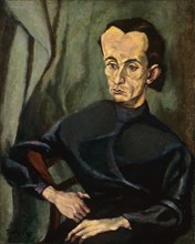 Portrait of Lajos Kassák (1887-1867), 1918.