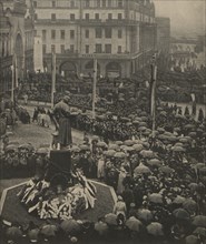 Opening ceremony of the Monument to Ivan Fyodorov in Moscow on September 27, 1909, 1909.
