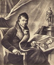Portrait of the publisher Platon Petrovich Beketov (1761-1836), Early 19th cen..