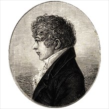 Portrait of the Poet Konstantin Nikolayevich Batyushkov (1787-1855).