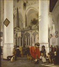 The Tomb of William the Silent in the Nieuwe Kerk in Delft, 1656.