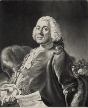 Portrait of the composer Ignatius Fiorillo (1715-1787).