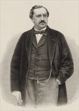 Portrait of the composer Friedrich von Flotow (1812-1883), 1880.