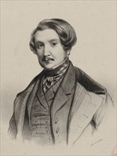 Portrait of the composer Vincenzo Gabussi (1800-1846), 1835.