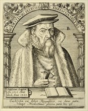 Portrait of Modestinus Pistoris (1516-1565), ca 1590.