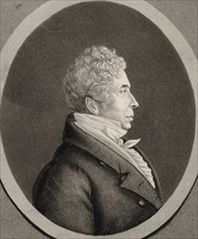 Portrait of the operatic tenor and composer Pierre Gaveaux (1760-1825), 1821.