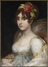 Portrait of María Ana Teresa de Silva Bazán y Waldstein, Condesa de Haro (1787-1805), ca 1802.